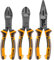 INGCO 3Pcs Pliers Set 8 Combination Plier, 8 Diagonal Cutting plier, 8.5 Long Nose Plier HKCPS5831