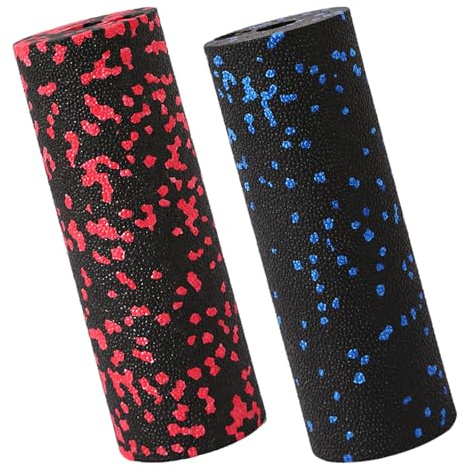 HDGSAFD 2 Pièces Mini-Rouleaux De Massage, Outils De Relaxation Musculaire, Rouleaux en Mousse, Outils De Massage Manuels, Accessoires Sportifs.