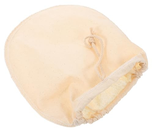 DIYEAH Sacchetto Filtro in Cotone per Latte di Noci Riutilizzabile 25X30 CM Sacchetto Filtrante Biologico Lavabile per Latte d'Avena Yogurt Succo e Caffè