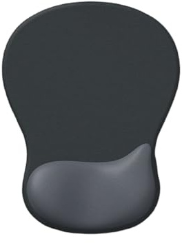 Hipzeepo Skrivbordstillbehör matta ergonomisk skrivbordsmusmatta för svart
