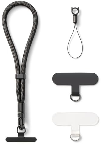 CHUQING Telefon Handledsrem Snodd Telefonkedja Kort Armbandsrem Nyckelring Nyckelrem