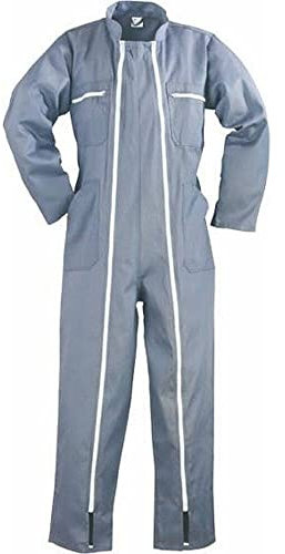 COVERGUARD 8621 - Combinaison de Travail - Taille S - 2 Fermetures à Glissière - Polyester et Coton - Grise