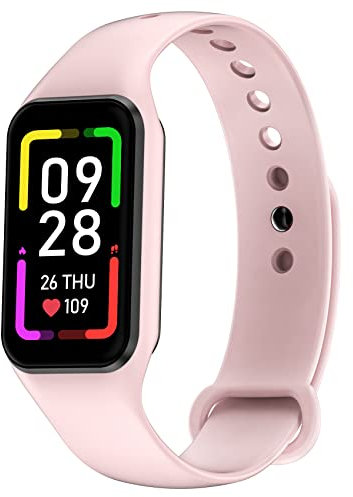 Blackview Smartwatch Damen Herren, Wasserdicht Fitnessuhr 1,47 Zoll Farbdisplay, Fitness Tracker mit Schrittzähler Schlafmonitor Herzfrequenz, Sportuhr mit 24 Sportmodi Smart Watch für Android iOS