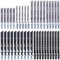 40tlg Stichsägeblätter Set T-Schaft Stichsägeblatt Professional Gemischte Stichsägeblätter für Bosch für Holz und Metall, Zubehör Stichsäge