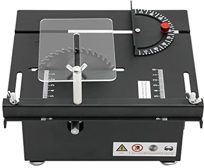 Mini sega circolare da tavolo, sega circolare da tavolo, portatile, di precisione, mini sega circolare da tavolo, utensile da taglio multifunzione