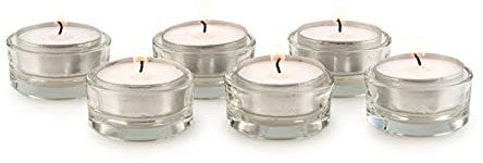 Teelichthalter - Mona / 6er Set | Premium Qualität/Gastro Dekoration Hochzeit Geburtstag/Pajoma