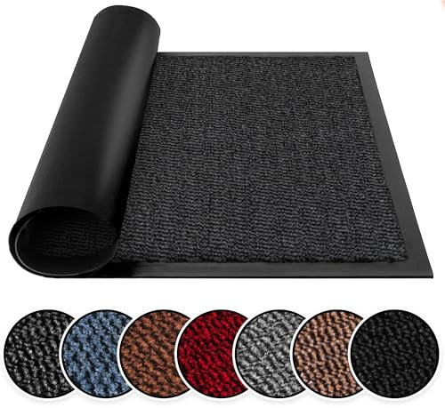 BLADO Barrier Mat Non Slip Door Mat Rubber Mats Floor Mats Kitchen Rugs Washable Light Weight Rubber Multi Color And Sizes Heavy Duty