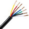 AOHEWEI 7 Adriges Kabel für Anhänger 2m Schwarz Anhänger Kabel 7 Polig für Wohnwagen LKW PKL Industrie (7 adriges Kabel)