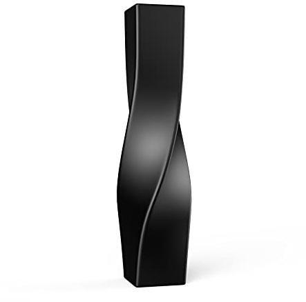 Tall Vase On Floor, 16.34 Twisted Geometric Flower Vase for Home, Living Room, Flower Centerpieces, Shelf, Table, Decor, Creative Unique Decorative Vases