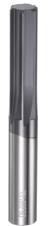 sourcing map Hartmetall-Reibahle, 9,4 mm Durchmesser, gerader Schaft, Maschinen-Reibahle für Metall und Drehmaschinen, CNC-Bearbeitungszentren, Schwarz
