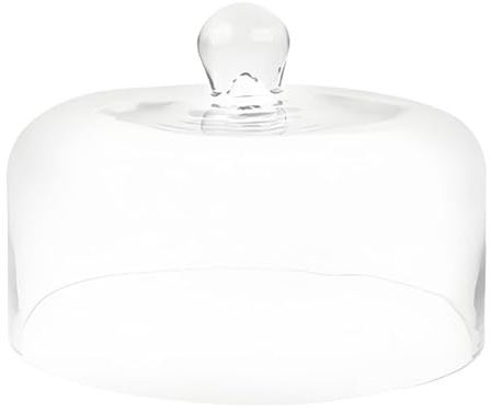 Acrylic Cake Cover Transparent Cake Stand Cover Acrylic Food Domes for Party Cake Lid Cake Dome Pastry Display Cloche for Food for Birthday Party Wedding Decor, L