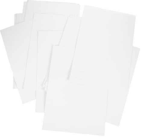 Tofficu 50blätter Aquarellpapier Zum Malen Für Künstler Und Schüler Dickes Zeichenpapier Mit Guter Wasseraufnahme Für Aquarellmalerei Und Skizzen