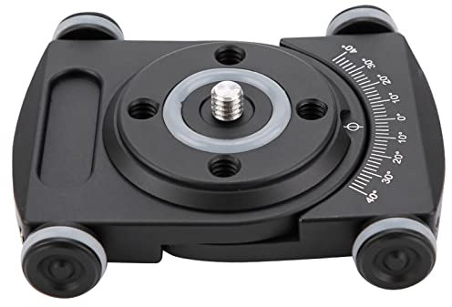 Qukaim FY01 - Carrello da tavolo per auto, con guida video per DSLR, supporto per telefono, fotocamera, carrello video, lunghezza 70 cm, design resistente