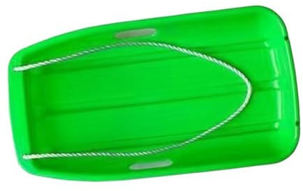 ICDKOYK Which Is Wear Resistant Downhill Sprinter Sleds Portable Lightweight And Convenient Handles Included Downhill Sprinter Sleds Portable Accessories Yard, Green, 69x36x11cm