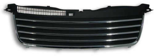 KG15CB-2 – CHROM / SCHWARZ kylgrill kylutrustning frontgrill sport grill utan emblem sportgrill frontmask