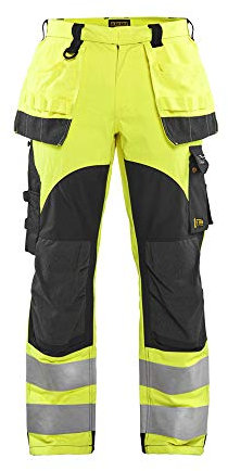 Blaklader 158915123389C54 - Pantaloni da lavoro Antitaglio Ininduent, taglia C54, colore: GialloBlu