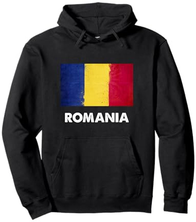 Roumanie Drapeau roumain Sweat à Capuche