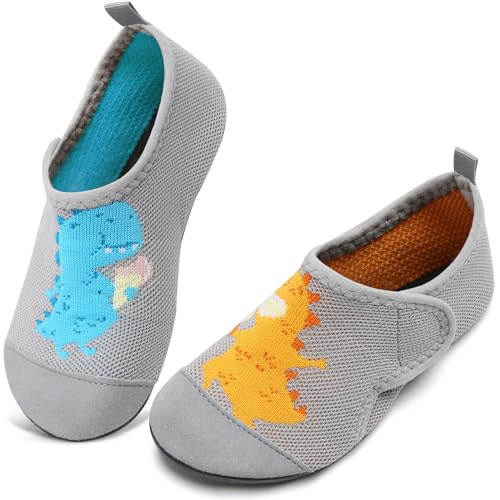 WateLves Pantofole per Bambini Unisex Scarpe a Magli Antiscivolo Ciabatte da Casa per danno la sensazione di camminare a piedi nudi Antiscivolo & Leggero