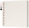 Hiwhy Album Photo de Scrapbooking DIY 18x18 cm, Couverture en Lin Rigide Pages Blanches, 20 Feuilles/40 Pages Livre de Souvenirs, Cadeaux pour Bébé Enfant Mariage Voyage Diplôme Anniversaire, Beige
