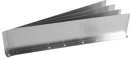 DIYEAH Lot de 4 dérivateurs de pluie durables pour la gestion de l'eau - Installation facile pour les toits de maison - Empêche les débordements et l'accumulation de boue