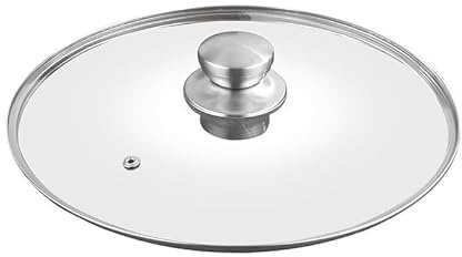 Firequasar Tempered Glass Lid, Replacement Cover for Frying Pan (11 inch)