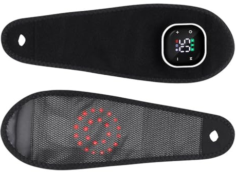 Handvärmedyna - 5 värmenivåer Röd LED justerbar pekskärm Massager,Elektriska handledsvärmare - för Arm Hemmakontor Arbete Utomhussporter Vinter Återhämtning Träningsrutin