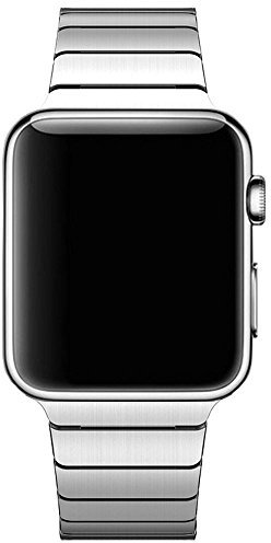 CoverKingz Edelstahl Band kompatibel mit Apple Watch 38mm/40mm/41mm - Ersatzarmband Strap Metall - Gliederarmband für Apple Watch Series 10/9/8/7/6/SE/5/4/3 - Armband Silber