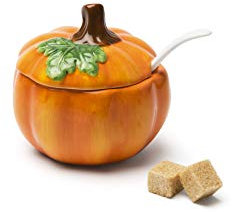 Excelsa Pichet à fromage/sucrier, céramique, orange, capacité : 200 ml