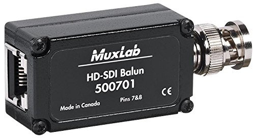 HD-SDI BALUN - 2PK | AMPLIFICATEURS Aérien/Satellite Equipement Antenne de Distribution, 2 X Qté - 500701-2PK