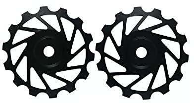 Nova Ride Coppia Pulegge 14D MTB 12v - Nero