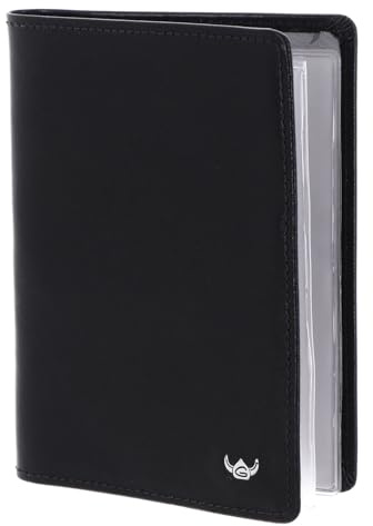 Golden Head Leder Ausweisetui Colorado RFID Protect Ausweishülle 4408 Schwarz