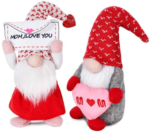 Johyzmpun Muttertag Wichtel Figuren Geschenke für Mama, Muttertagsgeschenk für Mama, Geschenke zum Muttertag für Mama Mutter, Muttertag Deko