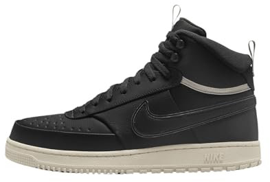 NIKE Herren Court Vision Mid Winter M Sneaker, Dk Smoke Grey Dk Smoke Grey Light Bone, 40 EU