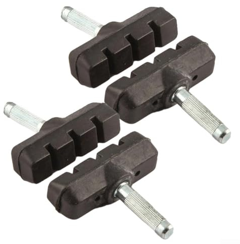 Gdfnmogo Bicycle Brake Pads,V-Brake Shoes For Road Bikes,Electric Bicycle,Ultra-Lightweight All-Weather Stopping Power Easy Installation(4PCS)