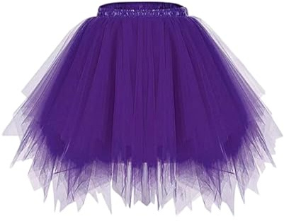 Jupe tutu asymétrique en tulle pour fille, taille élastique, jupe de danse de ballet pour fêtes, costumes et usage quotidien 2-12 ans**