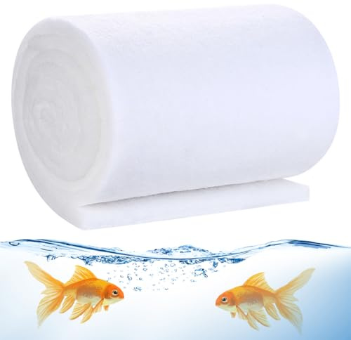 Eponge Filtrante pour Aquarium, 20cm x1 m Tampon Filtrant pour Aquarium
