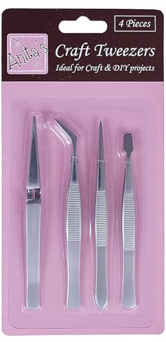 Anitas hantverk pincettset, 4 stycken