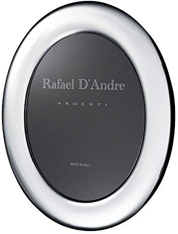 Argenteria MB Bilderrahmen Silberrahmen Glänzfotorahmen Oval cm 13x18