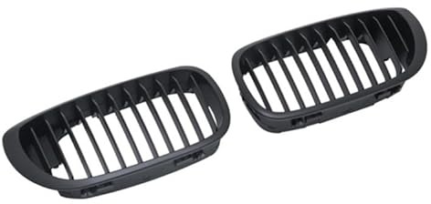 Calandre Haricot Grille Noir Mat Pour BMW Série 3 E46 Coupé Cabriolet 2002-2005