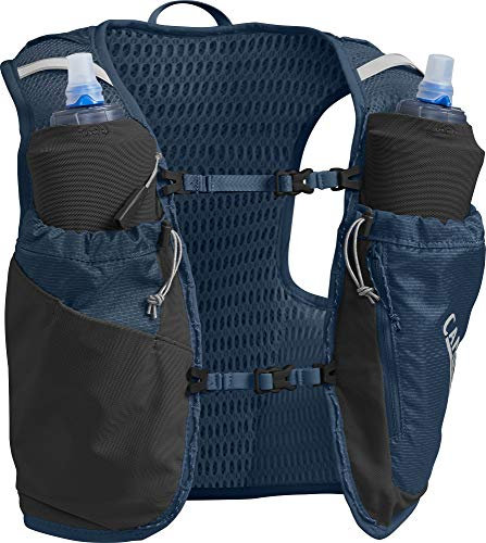 CAMELBAK Unisex -Erwachsene Ultra Pro Vest Trinkrucksack, Gibraltar Navy/Silver, M