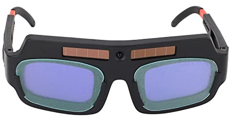 Risegun YZ06 Lunettes de soudage à gradation pour soudage à l'arc argon Lunettes de protection spéciales Lunettes de soudeur pour protection contre l'arc et forte protection contre la lumière [livré