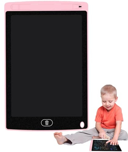 LCD ritblock för barn, LCD ritblock för barn 8,5 tum | LCD-skärm skrivplatta Lättdriven liten skrivtavla, intelligent doodlefärg, synskyddsskärm, pojkar Barn reseleksaker ritblock