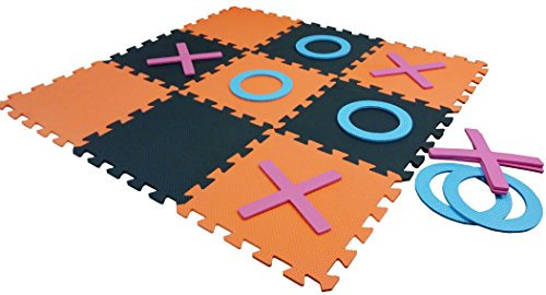 Quickdraw Jeu de géants à la maison et au jardin Jeu familial en plein air et tapis de sol en mousse Eva