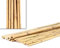 15er Set Bambusrohre Tonkin 240cm lang gelblich naturbelassen mit dünnem Durchmesser von 2-2,2 cm