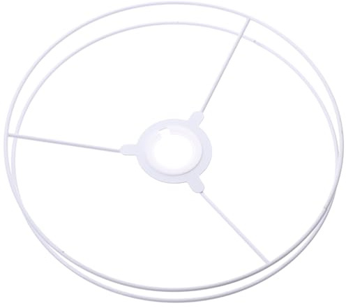 Ciieeo 2 Aros Pantalla Lámpara 25 Cm Marco De Sombra De Lámpara Vintage De Metal Para Bricolaje Soporte De Anillo Para Pantalla Accesorio Para Decorar Lámparas