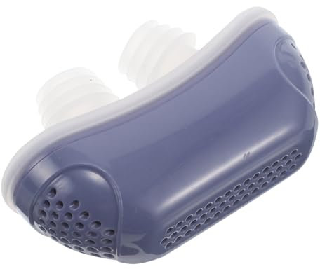 Mikinona Dispositivo Antironquidos Eléctrico Transpirable Azul Para Abrir Fosas Nasales, Solución Para Roncar Hombres y Mujeres, Diseño Compacto Para Dormir Casa y Viajes