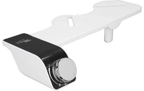 KIMISS Accesorio para Inodoro bidé con Presión de Agua Ajustable para una Fácil limpieza: Pulverizador de Plástico Autolimpiante para una Experiencia Cómoda (ABS)