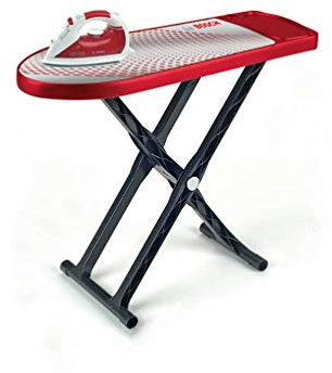 Theo Klein 6302 Bosch Bügel-Set | Mit Bügelbrett und Bügeleisen mit Wassersprühfunktion | Höhenverstellbares Bügelbrett | Maße: 60 cm x 20 cm x 47/52 cm | Spielzeug für Kinder ab 3 Jahren