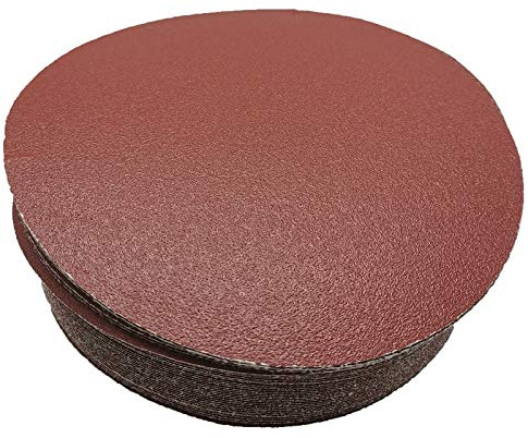 LUXUFUL 40 Pcs 7-Inch 80 Grit Hook and Loop Sanding Discs Sandpaper for Random Orbit Sander