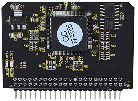 Yunxwd Ver2.0 IDE/ATA‑33 Petite Carte mémoire vers IDE Petite mémoire/Carte TF vers IDE Connecteur Adaptateur mâle 44 Broches Interface IDE Standard 44 Broches/2,0 mm